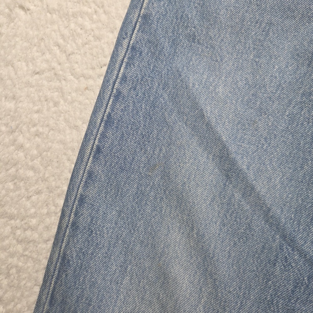 Levi's Wedgie Fit Premium Jeans Women's 26 Faded Blue Wash Taper Leg Button Fly - Picture 2 of 8